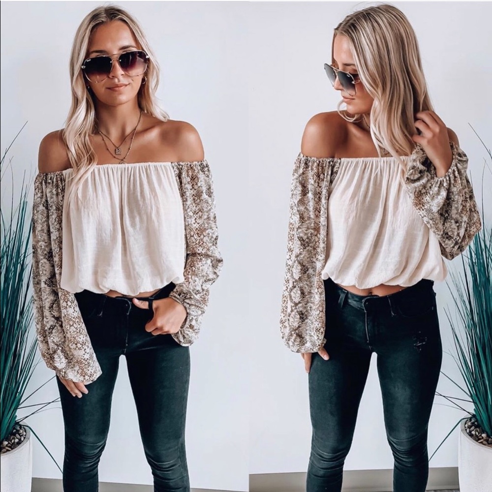 Off the shoulder top